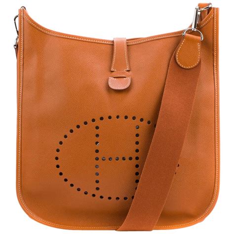 sac evelyne hermes camel|quintessential Hermes bag.